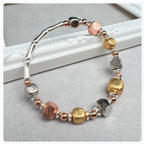 Meteorite Silver Bracelet (Sweden)