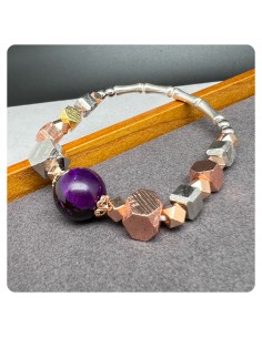 天鐵鎳鐵隕石手鏈 天鐵手鍊配舒俱萊 2