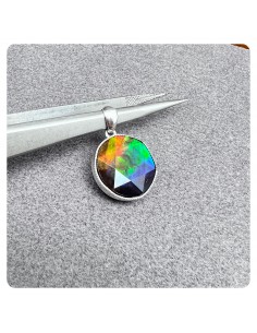 加拿大斑彩純銀吊墜14mm