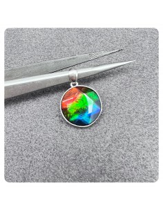 加拿大斑彩純銀吊墜14mm 2