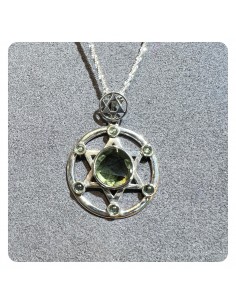 捷克隕石 莫爾道玻隕石大衛星吊墜