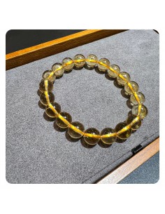 Citrine Bracelet 9mm 2