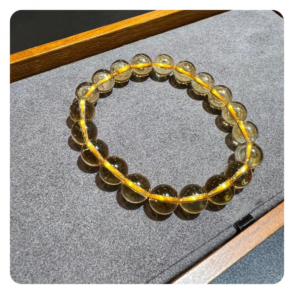 Citrine Bracelet 9mm