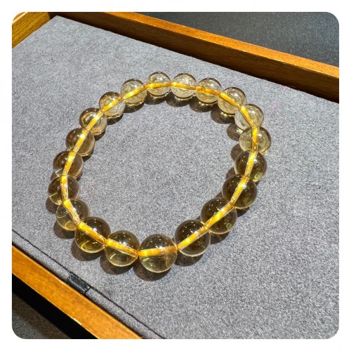 Citrine Bracelet 9mm