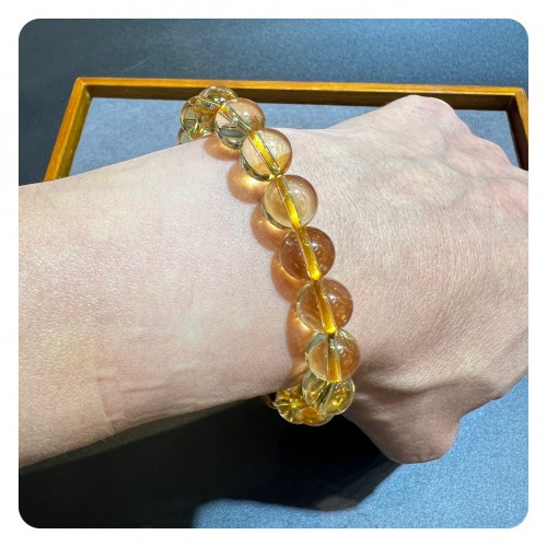 Citrine Bracelet 9mm