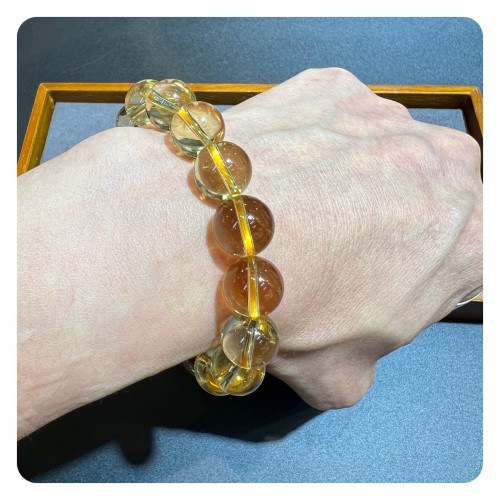 Citrine Bracelet 12mm