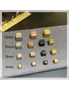 Sweden Meteorite Square Beads 2