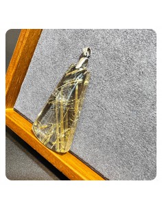 鈦金髮晶吊墜 2