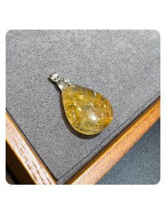 鈦金髮晶吊墜 2