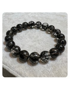 黑髮晶手鏈 10mm