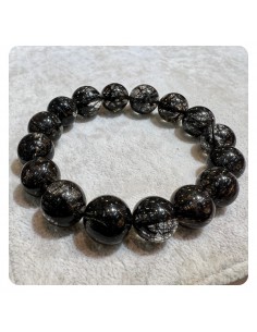 黑髮晶手鏈 13mm 2