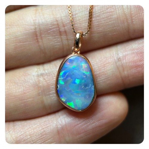 Australian Doublet Opal Pendant