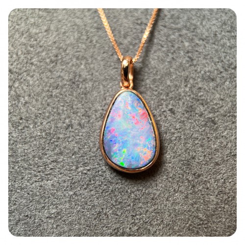 Australian Doublet Opal Pendant