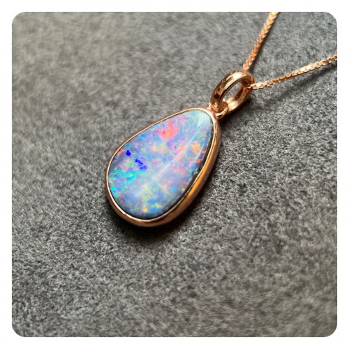 Australian Doublet Opal Pendant