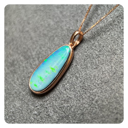 Australian Doublet Opal Pendant