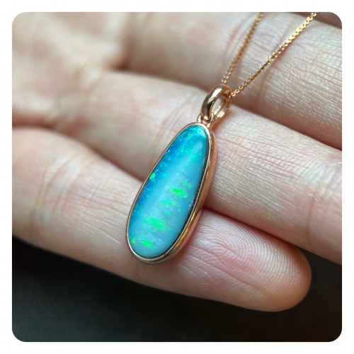 Australian Doublet Opal Pendant