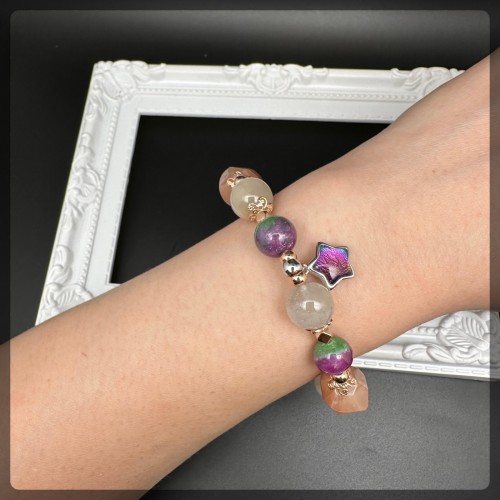 Mix Quartz Silver Bracelet