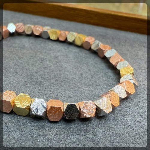 Meteorite (Sweden) 4mm Bracelet