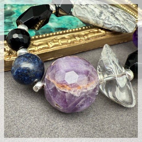 Mix Quartz Silver Bracelet
