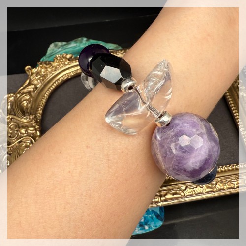 Mix Quartz Silver Bracelet