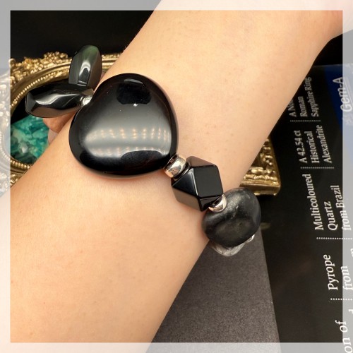 Mix Quartz Silver Bracelet