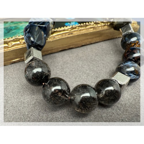 Mix Quartz Silver Bracelet