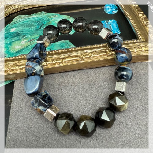 Mix Quartz Silver Bracelet