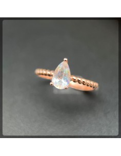 Moonstone Silver Ring