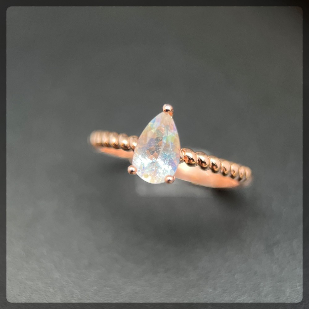 Moonstone Silver Ring