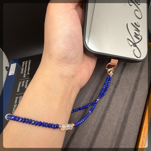 Gemstone Phone Strap Lapis Lazuli