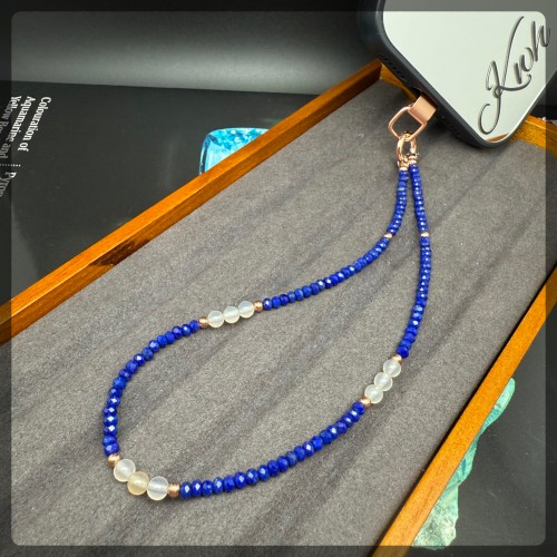 Gemstone Phone Strap Lapis Lazuli