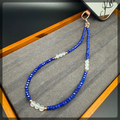Gemstone Phone Strap Lapis Lazuli