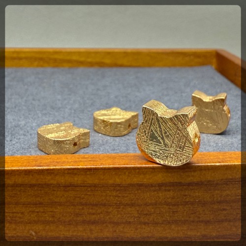 copy of Sweden Meteorite Polygon Beads