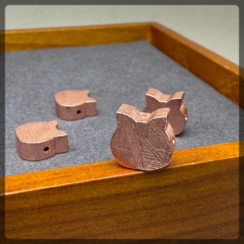 copy of Sweden Meteorite Polygon Beads