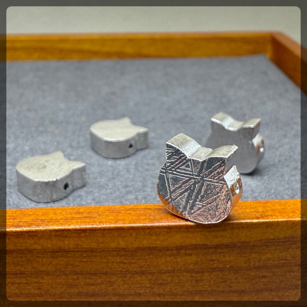 copy of Sweden Meteorite Polygon Beads