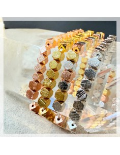 Meteorite Bracelet (Sweden) 4mm 2