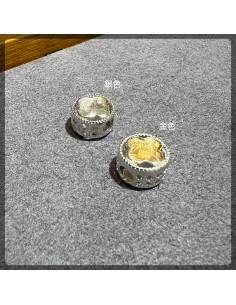 Meteorite Silver Charm (Sweden)