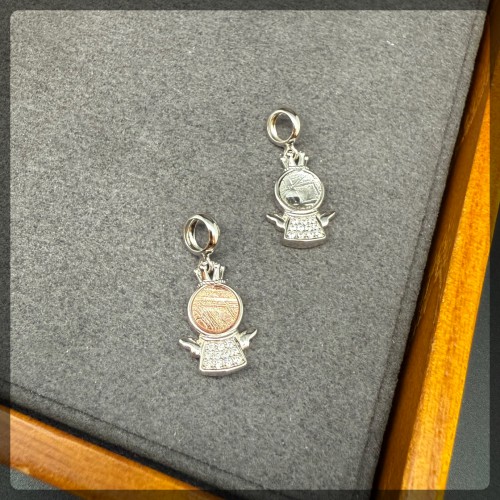 copy of Meteorite Silver Charm (Sweden)