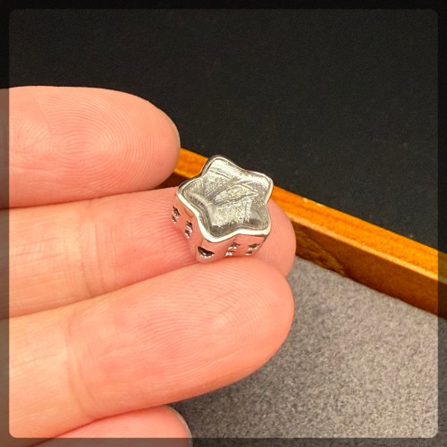 Meteorite (Sweden) Silver Charm