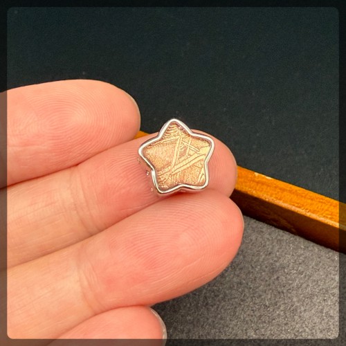 Meteorite (Sweden) Silver Charm