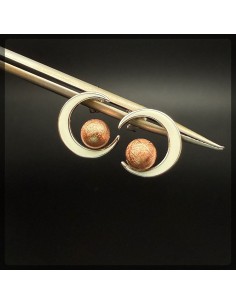 天鐵鎳鐵隕石 天鐵隕石耳環