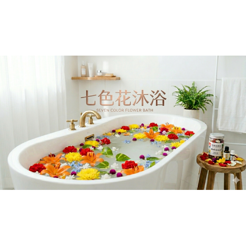七色花浸浴 沐浴 淨化七日套裝