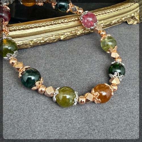 碧璽 碧茜純銀手鏈