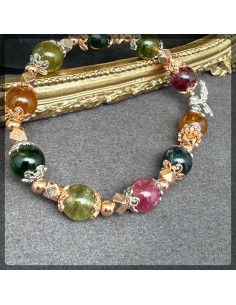 碧璽 碧茜純銀手鏈 2