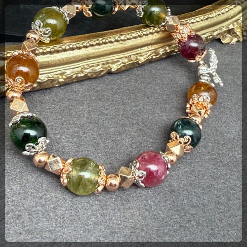 碧璽 碧茜純銀手鏈