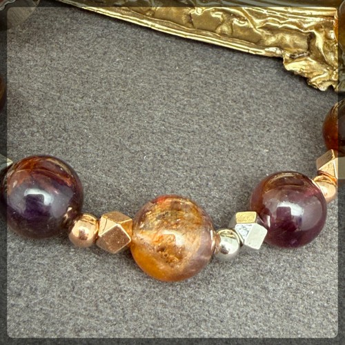 Auralite 23 Silver Bracelet