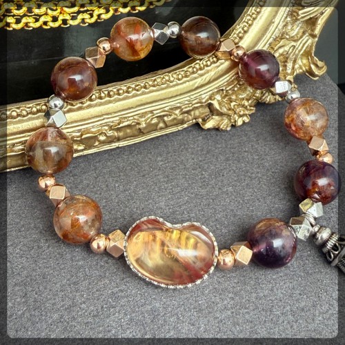 Auralite 23 Silver Bracelet