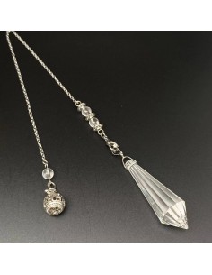 Rock Crystal Pendulum Pendant