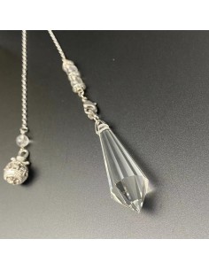 Rock Crystal Pendulum Pendant 2