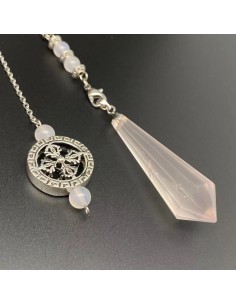 粉晶靈擺吊墜 2